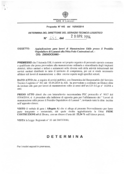Determinazione n. 451 del 29/04/2014[file]