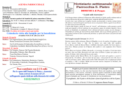 dom di Pasqua - Parrocchia San Pietro di Assemini