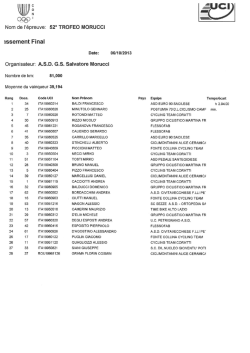 Download - Trofeo Salvatore Morucci