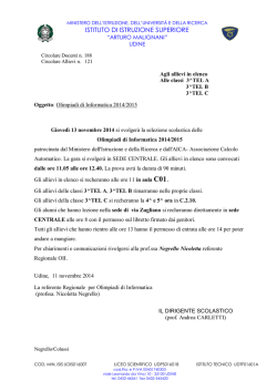 ISTITUTO DI ISTRUZIONE SUPERIORE