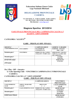 FINALE PLAY OFF C-5 - FIGC