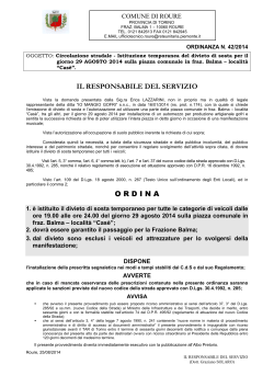 ORD.42-2014 divieto di sosta Balma per Io