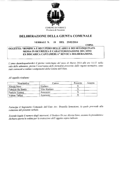 DEL GC 18 - Comune di Torrice