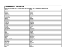 elenco partecipanti edizione 28.11.2014-mattina