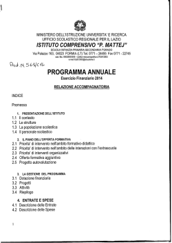 PROGRAMMA ANNUALE.tif - Istituto Comprensivo «Pasquale Mattej