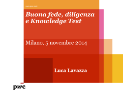 Dott. Luca Lavazza