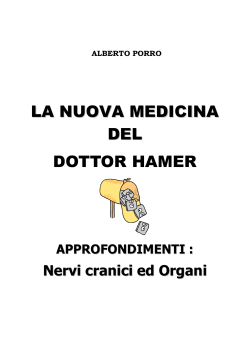 la nuova medicina del dott. hamer - nervi cranici ed organi