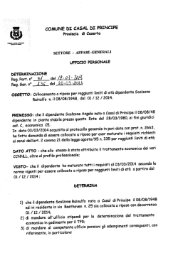Documento - Comune di Casal di Principe