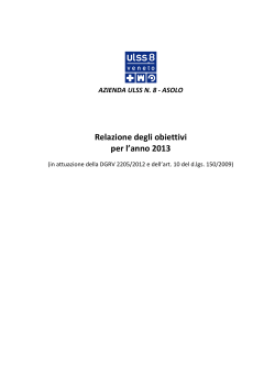 Relazione finale obiettivi 2013 - v 3 x OIV