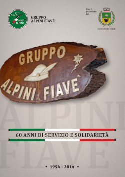 File "Gruppo Alpini Fiavè opuscolo A5 2014