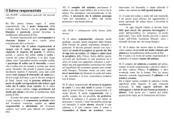 Il Salmo responsoriale - Coro Pacem in Terris