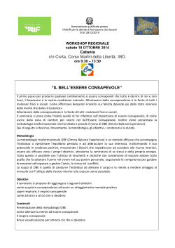 Programma - Associazione Italiana Formatori