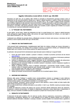 Informativa Completa - Stimata Spa| Prestiti Online