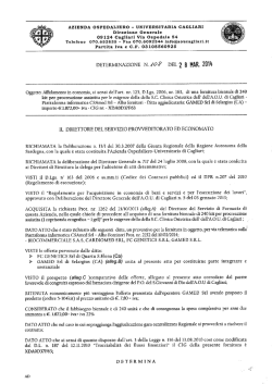 Determinazione n. 108 del 28.03.2014