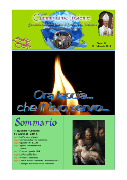 In questo numero: 16 Anno 2 - 2014 Num. 16 02 Febbraio 2014