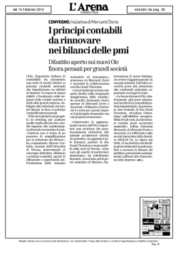 I principi contabili da rinnovare nei bilanci delle pmi