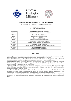 FILOLOGICO MNC 14 - Società Italiana di Medicina Antroposofica