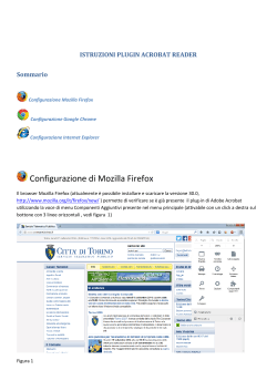 Configurazione di Mozilla Firefox