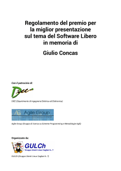 Regolamento - GULCh - Gruppo Utenti Linux Cagliari
