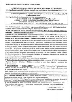 Scuole - Indicazioni per la richiesta variazione