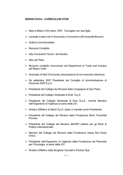 Download CV - Compagnia di San Paolo