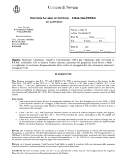 Testo in PDF - Comune di Novara