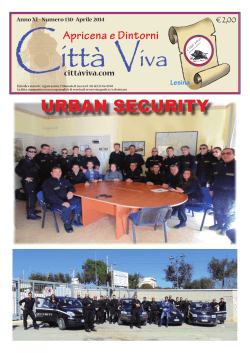 Città Viva Aprile 2014 - apricenacittaviva.it