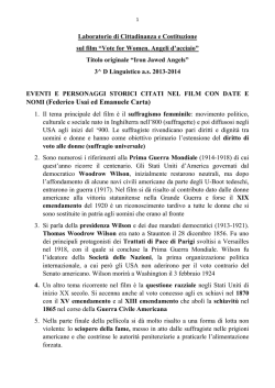 Il suffragismo