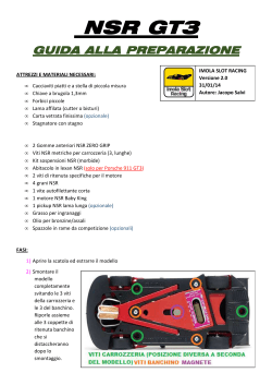 (TUTORIAL) NSR GT3 - 2.0 - imola slot racing - sito ufficiale