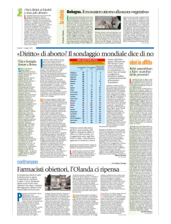 Diritto di aborto? Il sondaggio mondiale dice di no