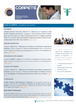 Newsletter n°01 - Compete