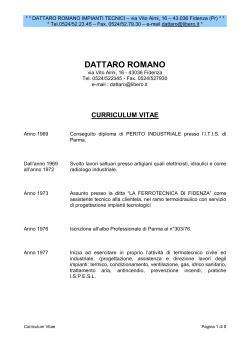 DATTARO ROMANO - Comune di Noceto