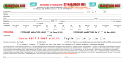 coupon MTB 2014 - MARATHON BIKE della Brianza