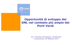 Giorgianni - ConferenzaGNL