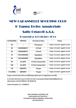 NEW CAPANNELLE SPORTING CLUB 8