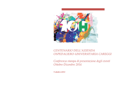 Gli eventi del centenario di Careggi (pdf - 1.772 KB)