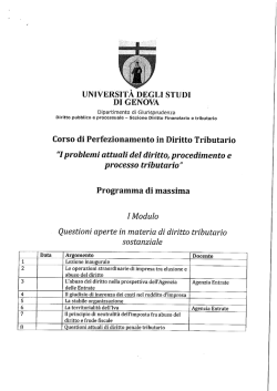 UNIVERSITÀ)EGLI srum DIGENOVA