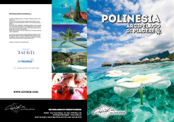 Polinesia arcipelago di piacere