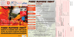 Info e iscrizioni - Faido Running Night
