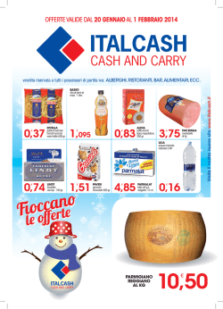 vol Italcash.indd - Italcash – Cash and Carry