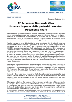 Documento finale