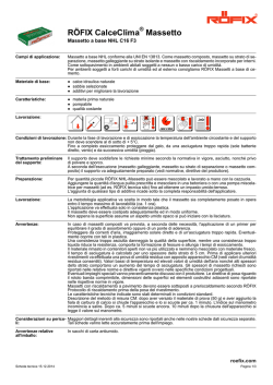 RÖFIX CalceClima Massetto