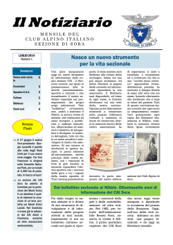 Download (PDF, 951KB) - Club Alpino Italiano Sezione di Sora
