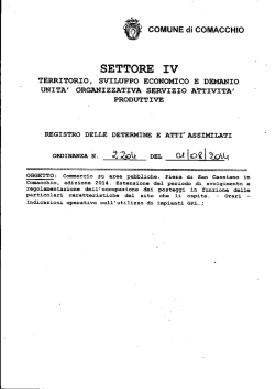 SETTORE IV - Unicaweb