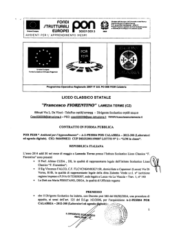Lotto 2 - Liceo Classico F. Fiorentino