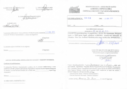 l DELIBERAZIONE N. 0 5 5 3 DEL 1 9 B\U. 2014