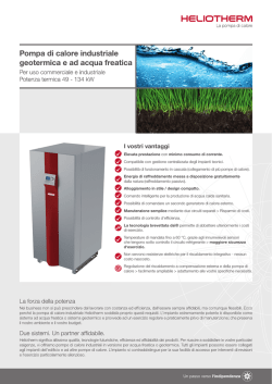 I vostri vantaggi - Heliotherm W&auml;rmepumpentechnik Ges.m.b.H