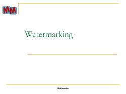 Watermarking e Steganografia