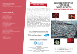 Programma Scientifico