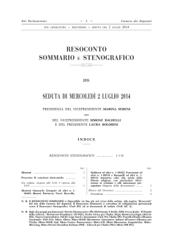 Intero - Camera dei Deputati